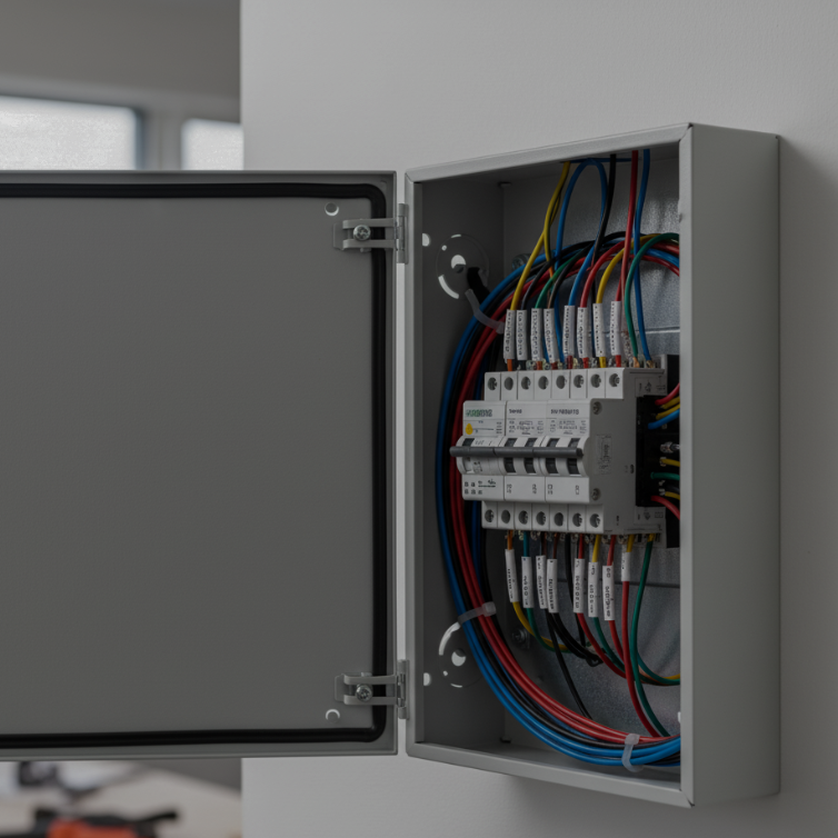 Ny El tavle & test af tavle